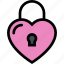 lock, locked, padlock of love, protection, security, unlock, valentine 