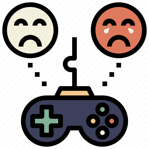 Game, media, sad, mind, miserable icon - Download on Iconfinder