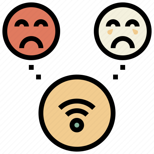 Internet, connection, media, sad, mind, miserable icon - Download on Iconfinder