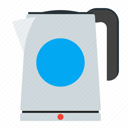 Kettle, electric, kitchen, electricity icon - Download on Iconfinder