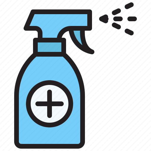 Antibacterial, antiseptic, medical, spray icon - Download on Iconfinder