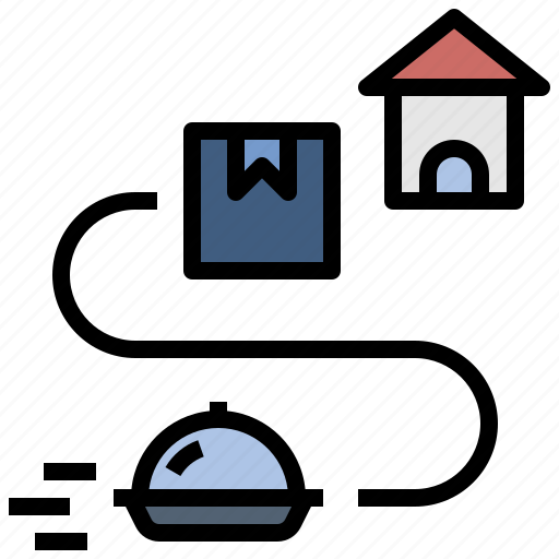 Delivery, food, home, home delivery, parcel, service, shipping icon - Download on Iconfinder