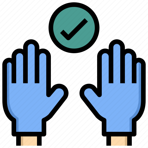 Safety, glove, hand, coronavirus, touch, laboratory icon - Download on Iconfinder