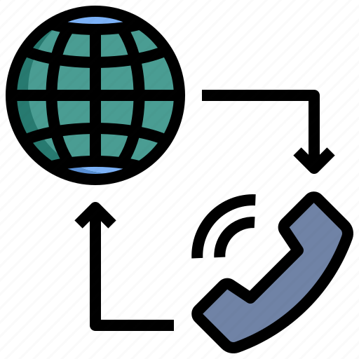 Telecommunication, worldwide, smartphone, call, internet, contact icon - Download on Iconfinder