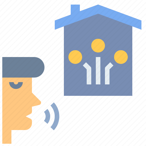 Home, iot, smart, control, technology, future, voice icon - Download on Iconfinder