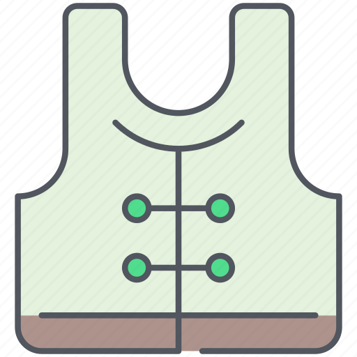 Vest, camping, expedition, life vest, lifebuoy, outdoor, survival icon - Download on Iconfinder