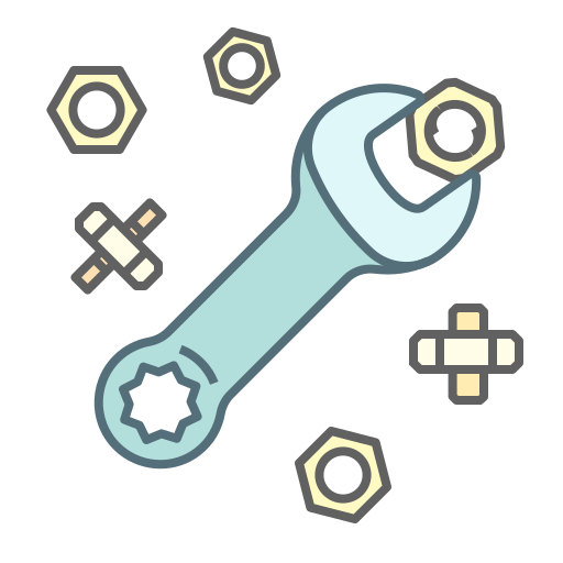 Wrench, repair, service, settings, tool icon - Free download