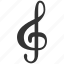 clef, key, melody, music, musical, note, song 