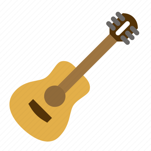 Guitar, acoustic, western, music, instrument, country, folk icon - Download on Iconfinder