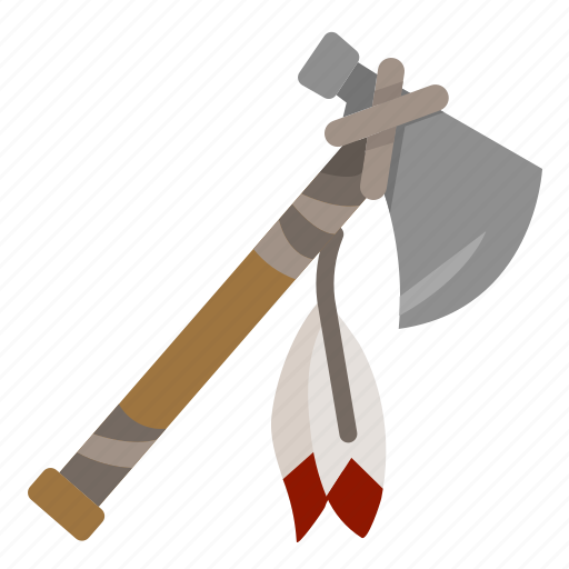 Tomahawk, axe, peace, pipe, weapon, ancient, red indian icon - Download on Iconfinder
