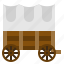 cart, carriage, wagon, horse, western cart, wild west, american frontier 