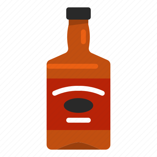 Whiskey, bottle, beverage, liquor, party, drinks icon - Download on Iconfinder