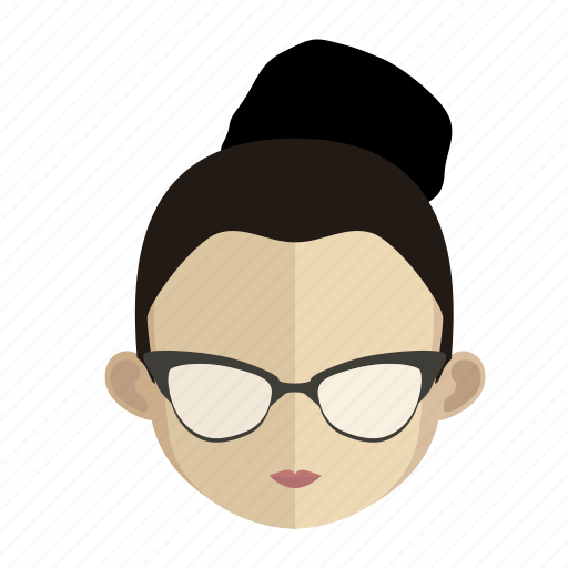 Avatar, face, gril, serious icon - Download on Iconfinder
