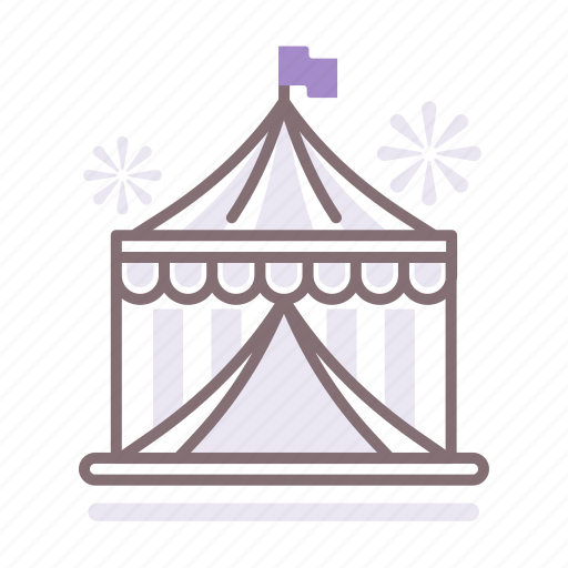 Circus, tent icon - Download on Iconfinder on Iconfinder