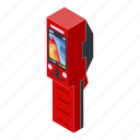 business, cartoon, imager, isometric, medical, red, thermal