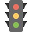 green, red, yellow, traffic light 