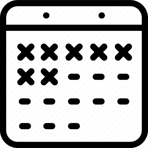 Calendar, days, trial, week icon - Download on Iconfinder