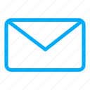 blue, email, envelope, letter, mail, message, sms