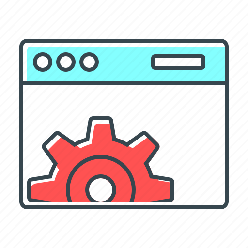 Optimization, seo, web, cogwheel, development, gear, web optimization icon - Download on Iconfinder