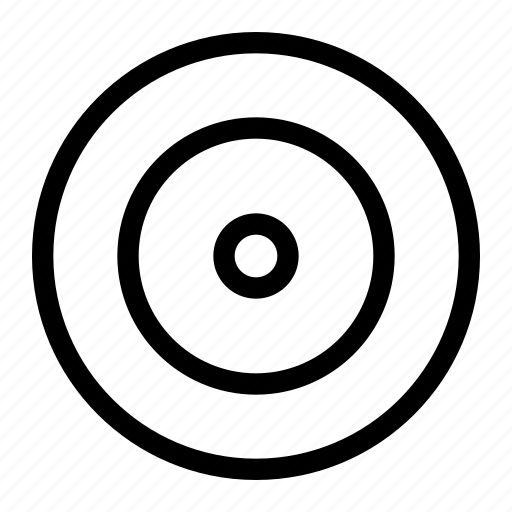 Bullseye, target, goal, aim, focus, success, ok icon - Download on Iconfinder