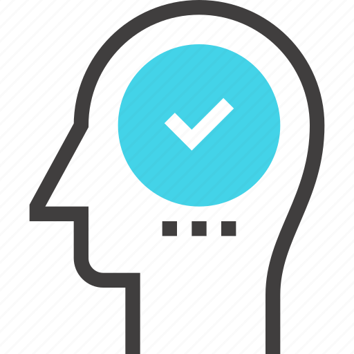 Brain, head, human, mark, mind, success, thinking icon - Download on Iconfinder