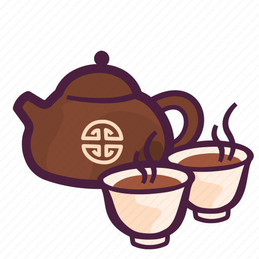 Tea, hot, chinese, drink, tea set, tea pot icon - Download on Iconfinder