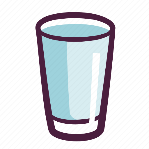 Water, drink, glass of water, water glass icon - Download on Iconfinder