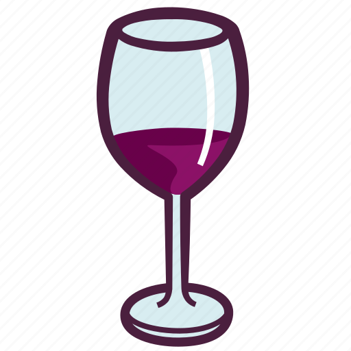 Wine, drink, wine glass, red wine, glass of wine icon - Download on Iconfinder