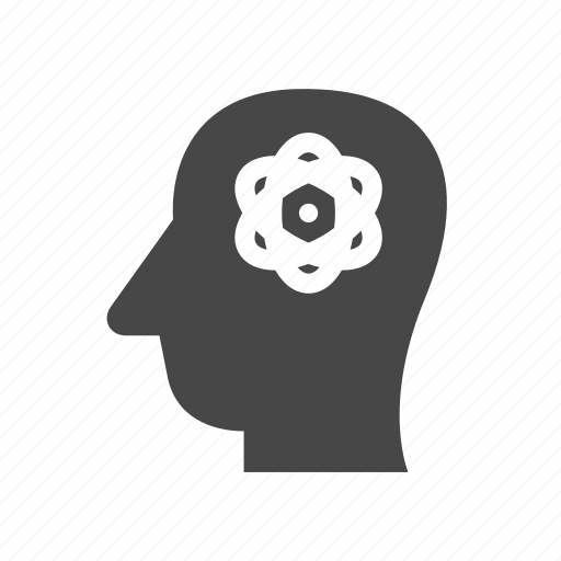 Atom, brain, creative, thinking, thoughts icon - Download on Iconfinder