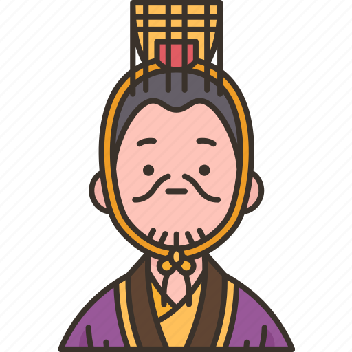 Emperor, ling, han, dynasty, chinese icon - Download on Iconfinder