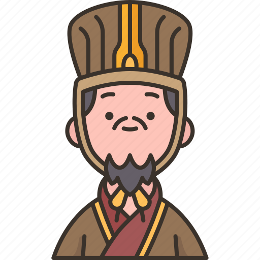 Kong, rong, warlord, politician, chinese icon - Download on Iconfinder