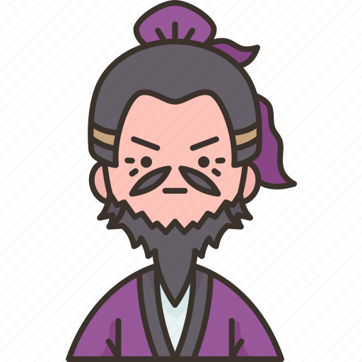Lu, zhi, general, nobleman, chinese icon - Download on Iconfinder