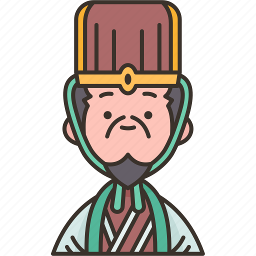 Xun, yu, military, politician, chinese icon - Download on Iconfinder