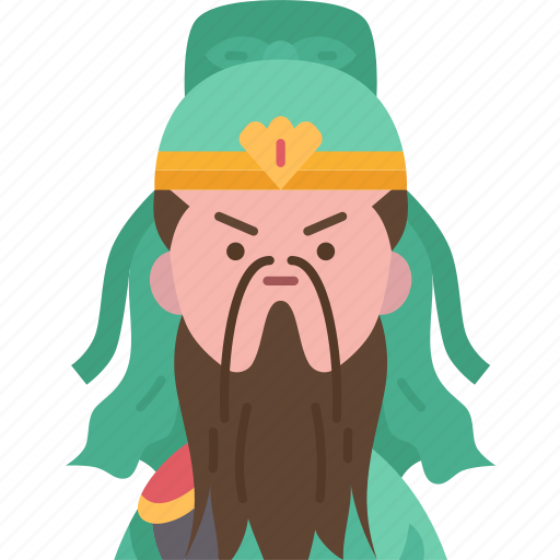 Guan, yu, chinese, military, war icon - Download on Iconfinder
