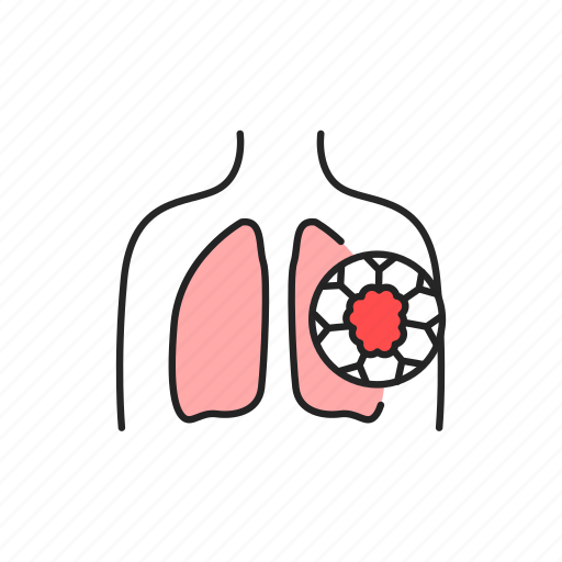 Cancer, lungs, organ icon - Download on Iconfinder