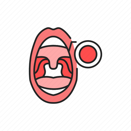 Open, mouth, laryngitis icon - Download on Iconfinder