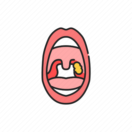 Open, mouth, pharyngitis icon - Download on Iconfinder