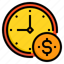 alarm, business, clock, hour, money, time