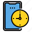 alarm, business, clock, hour, smartphone, time 