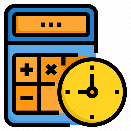 Alarm, business, calculator, clock, hour, time icon - Download on Iconfinder