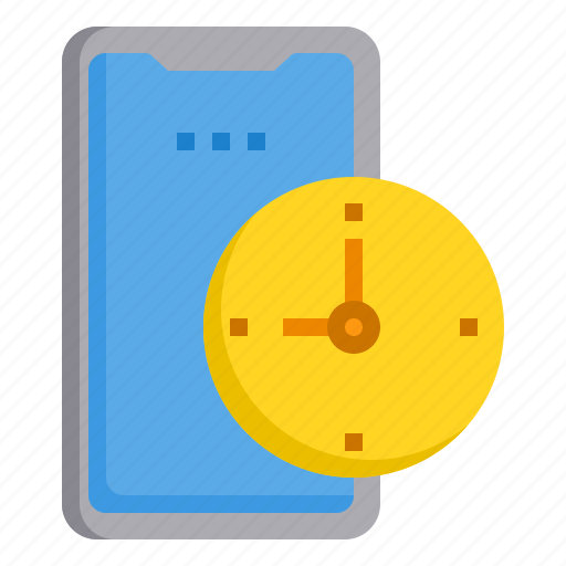 Alarm, business, clock, hour, smartphone, time icon - Download on Iconfinder