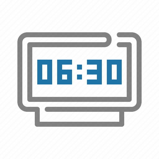Alarm, calender, clock, digital, schedule, time icon - Download on Iconfinder