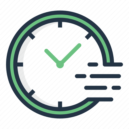 Clock, delivery, quick, service, speed, time icon - Download on Iconfinder