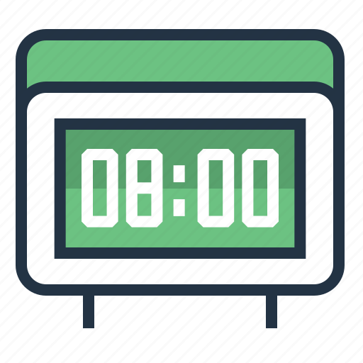 Alarm, clock, digital, time, timer, watch icon - Download on Iconfinder