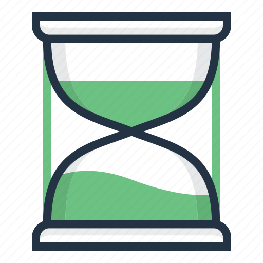 Clock, deadline, hourglass, sand, time, timer icon - Download on Iconfinder