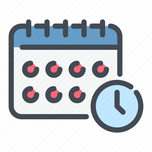 Calendar, clock, date, planner, time, watch icon - Download on Iconfinder