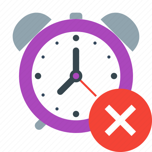 Alarm, clock, delete, remove, time, timer, watch icon - Download on Iconfinder