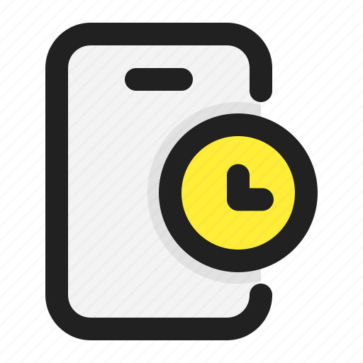 Alarm, smartphone, time, clock, date icon - Download on Iconfinder