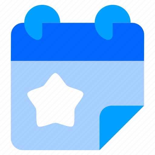 Star, favourite, calendar, event, organization icon - Download on Iconfinder