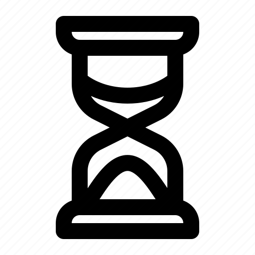 Hourglass, clock, time, duration, long icon - Download on Iconfinder